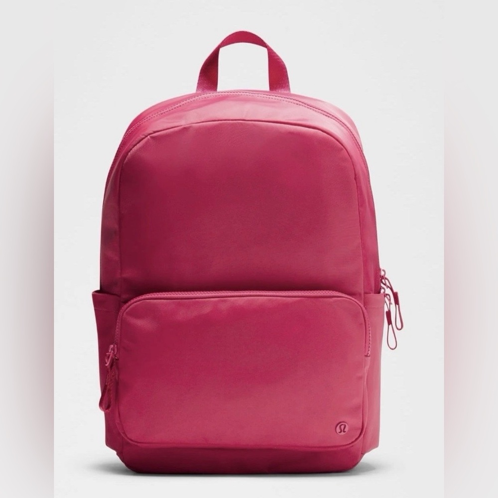 Lululemon NWT Everywhere Backpack 22L Tech Canvas Raspberry Coulis